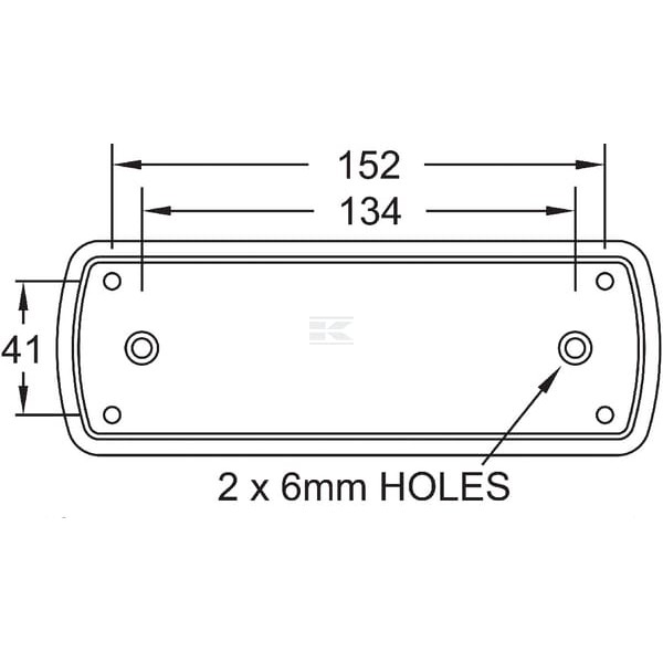 Lampa kierunkowskazu i postoju halogenowa 900600LB | Exvi