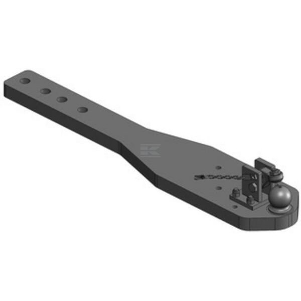 Płyta nośna zaczepu, K80 1338 mm 009605995A02 | Exvi