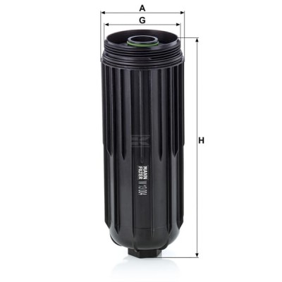 Filtr oleju W13004 | Exvi