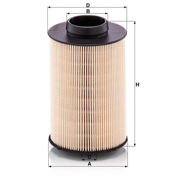 Filtr paliwa PU10020X | Exvi