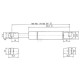Sprężyna gazowa L390 mm 150N Stabilus CA3069KR | Exvi