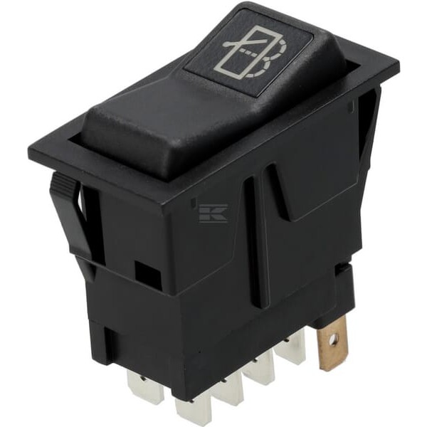 Przełącznik kołyskowy, I-0-(II) SW10044KR | Exvi
