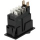 Przełącznik kołyskowy, I-0-(II) SW10044KR | Exvi