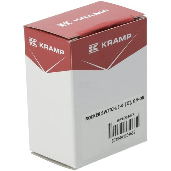 Przełącznik kołyskowy, I-0-(II) SW10044KR | Exvi
