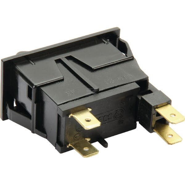 Przełącznik kołyskowy, 0-I, off-on, 4-pin 13419000 | Exvi