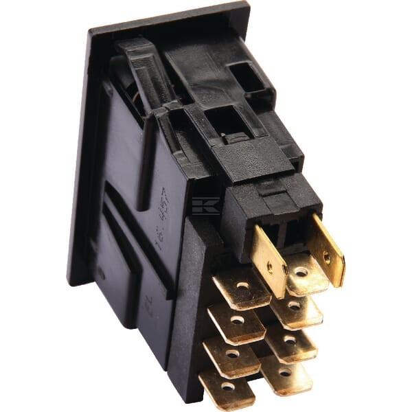 Przełącznik kołyskowy, I-II, on-on, 10-pin 16457000 | Exvi