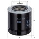 Filtr oleju W11008 | Exvi