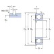 Łożysko kulkowe zwykłe 35x80x21 mm SKF 75006307 | Exvi