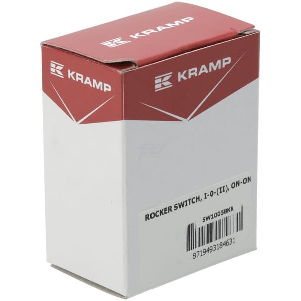 Przełącznik kołyskowy, I-0-(II) SW10058KR | Exvi
