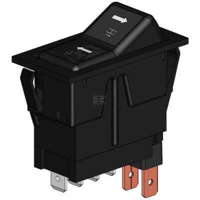 Przełącznik kołyskowy, (I)-0-(II) SW10056KR | Exvi