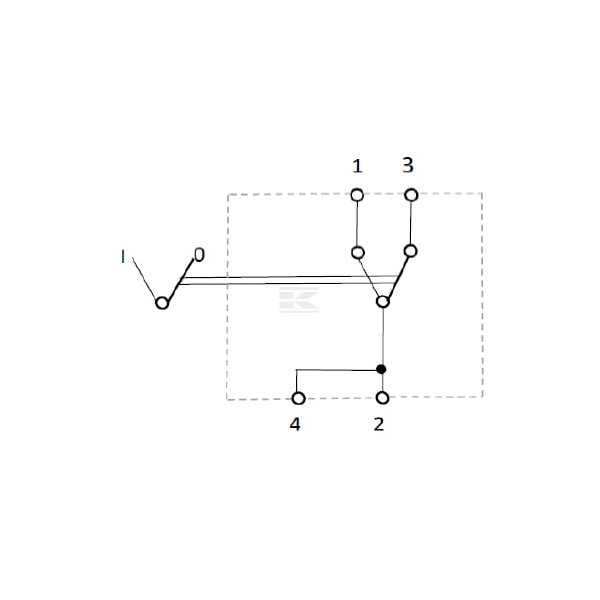 Przełącznik kołyskowy, I-0, on-on, 12V SW10036KR | Exvi