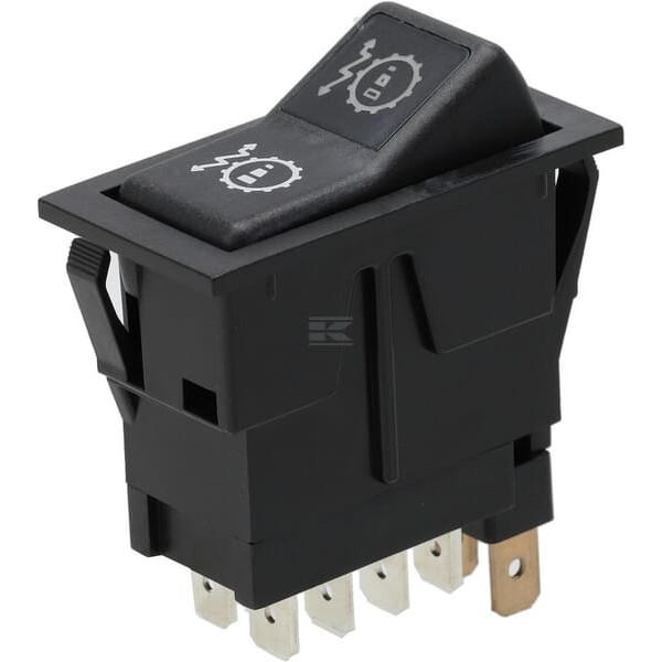 Przełącznik kołyskowy, I-0-II, on-on-on SW10051KR | Exvi