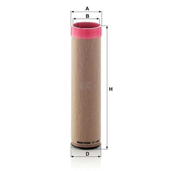 Wkład filtra powietrza wtórnego CF11402 | Exvi