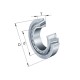 Łożysko stożkowe 35x72x28x22 mm INA/FAG 33207A | Exvi