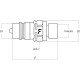 Szybkozłącze wtyczka CNV 1/2" gwint CNV02215M | Exvi