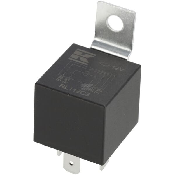 Miniprzekaźnik 12V, przełączanie, 30A/40A RL112C3 | Exvi