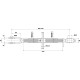 Wieszak cięgła dolnego regulowany Case 3148914R91KR | Exvi