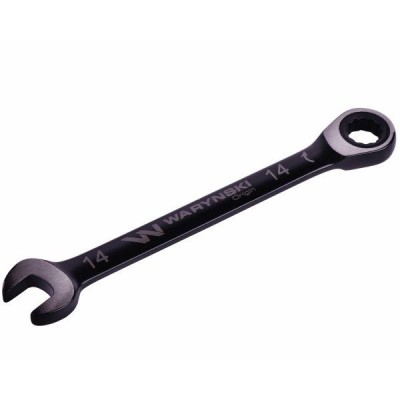 Klucz płasko-oczkowy 14 mm z grzechotką 72 WMK053 | Exvi