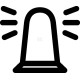 Symbol obrotowego światła ostrzegawczego 9XT713630711 | Exvi