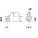 Rozrusznik 12V 4.2kW Z-10 CW Mahle IS1089 | Exvi