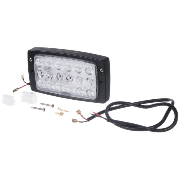 Lampa robocza LED, prostokątna, 27W 3375 lm LA80300 | Exvi