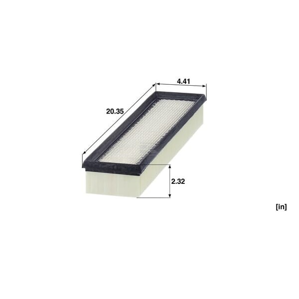 Filtr kabinowy CUD53006 | Exvi