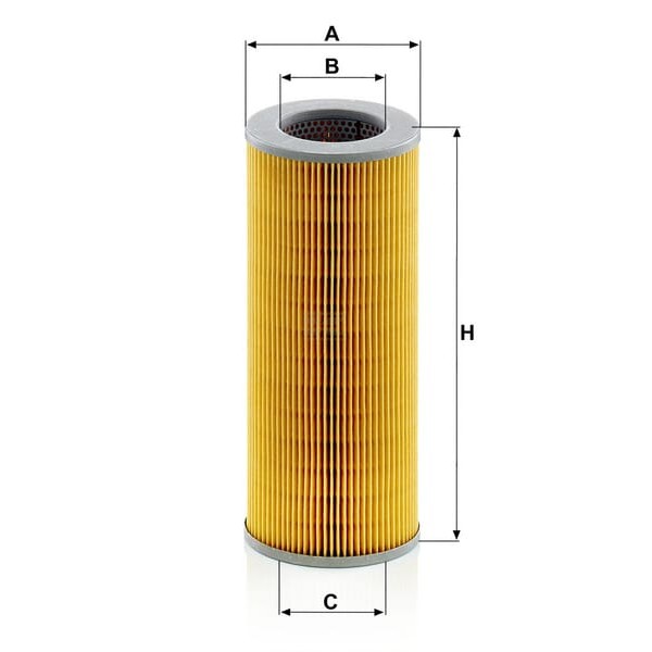 Filtr hydrauliczny H10592 | Exvi