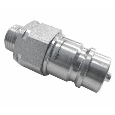Szybkozłącze hydrauliczne wtyczka WIAM18SZ-50 | Exvi