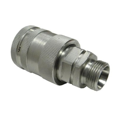 Szybkozłącze hydrauliczne gniazdo WIAM22MZ-PP-50 | Exvi