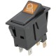 Przełącznik kołyskowy, I-0, on-on, 12V SW10035KR | Exvi