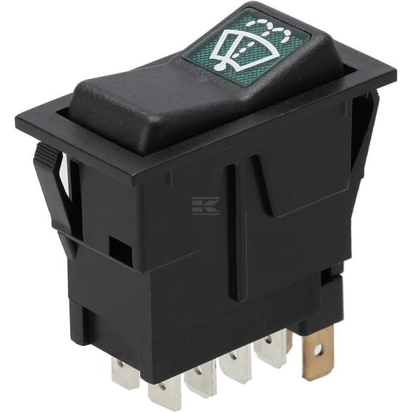 Przełącznik kołyskowy, I-0-(II) SW10041KR | Exvi