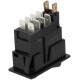 Przełącznik kołyskowy, I-0-(II) SW10041KR | Exvi