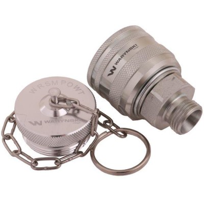 Komplet - zawór wtyczka (Bizon) M18x1.5 WRSM18WT-KP | Exvi