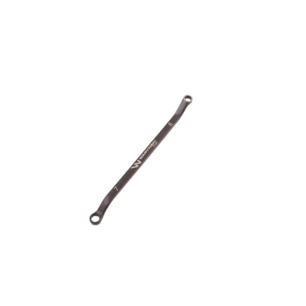 Klucz oczkowy odsadzony 6 x 7 mm. CrV WMK113 | Exvi