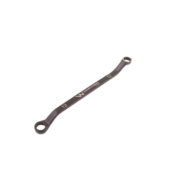 Klucz oczkowy odsadzony 12 x 13 mm. CrV WMK116 | Exvi