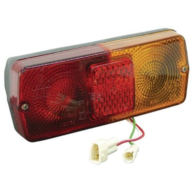 Lampa tylna zespolona, lewa, prostokątna 1097773 | Exvi