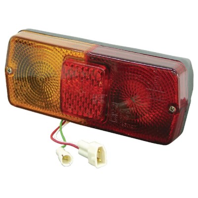 Lampa tylna zespolona, prostokątna prawa 12V 1097768 | Exvi