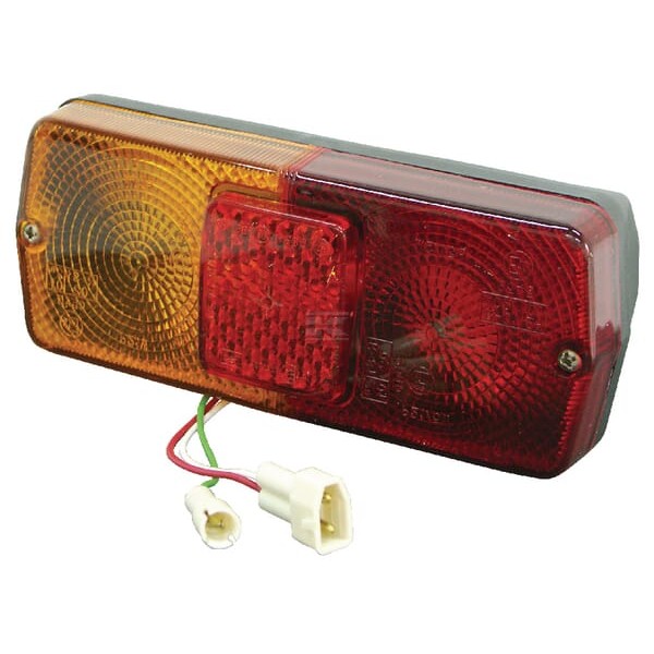 Lampa tylna zespolona, prostokątna prawa 12V 1097768 | Exvi