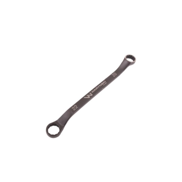 Klucz oczkowy odsadzony 20 x 22 mm. CrV WMK123 | Exvi