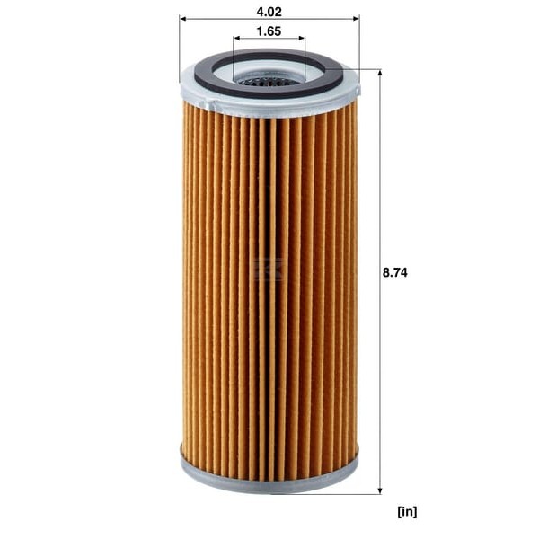 Filtr hydrauliczny HD10442 | Exvi