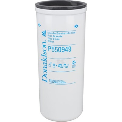Filtr oleju, przykręcany, pełnego przepływu P550949 | Exvi