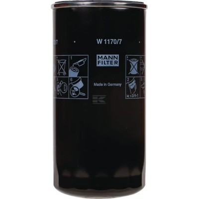 Filtr oleju Mann & Hummel W11707 | Exvi