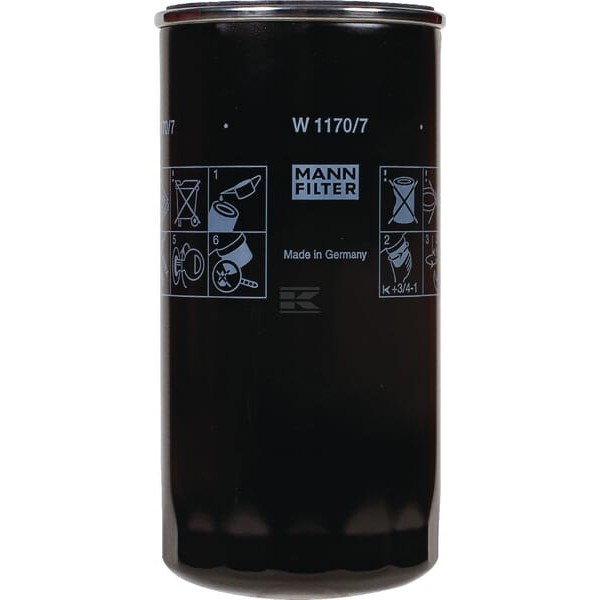 Filtr oleju Mann & Hummel W11707 | Exvi