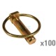 Zawleczka składana 11x51mm Vapormatic (x100) VLK6206 | Exvi
