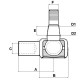 Końcówka drążka kierowniczego SHP041KR | Exvi