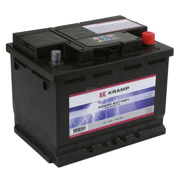 Akumulator 12V 60Ah 540A Kramp 560408054KR | Exvi