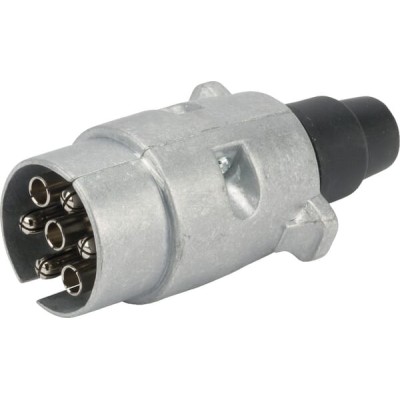 Wtyczka, 7-biegunowa 12V, metalowa LA403012 | Exvi
