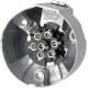 Gniazdo przyczepy 7-biegunowe, aluminiowe TR00006KR | Exvi