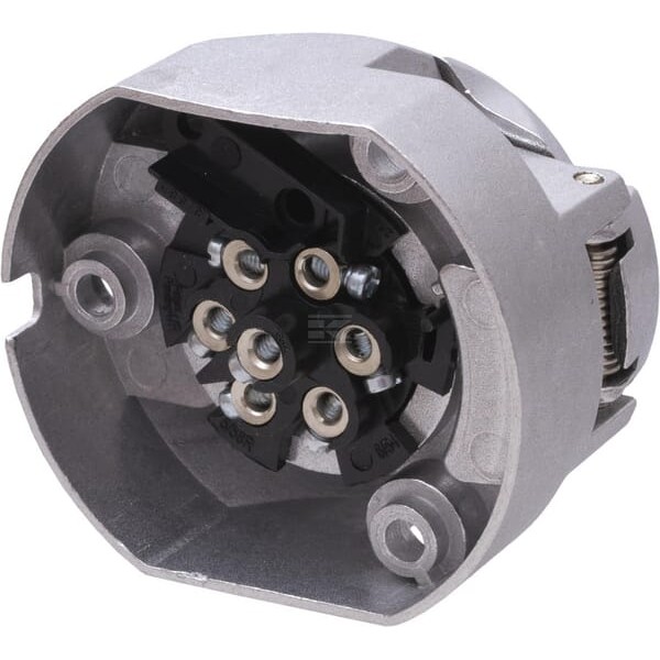 Gniazdo 7-biegunowe, metalowe LA403026 | Exvi