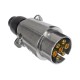 Wtyczka 7-biegunowa metalowa VLC2104 | Exvi